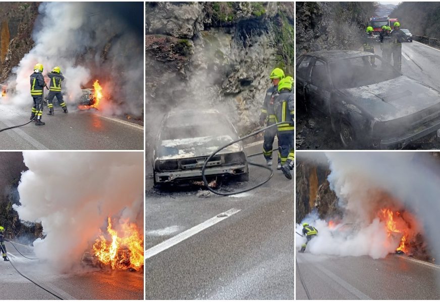 MISTERIJA BUKTINJE U KANJONU Vozač nestao,izgorio 