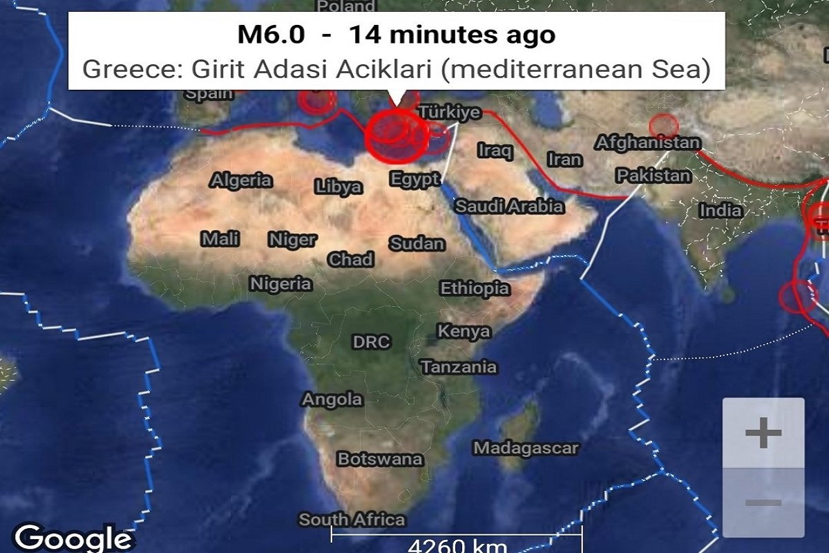 Razoran zemljotres pogodio Grčku: Izdato upozorenje na cunami