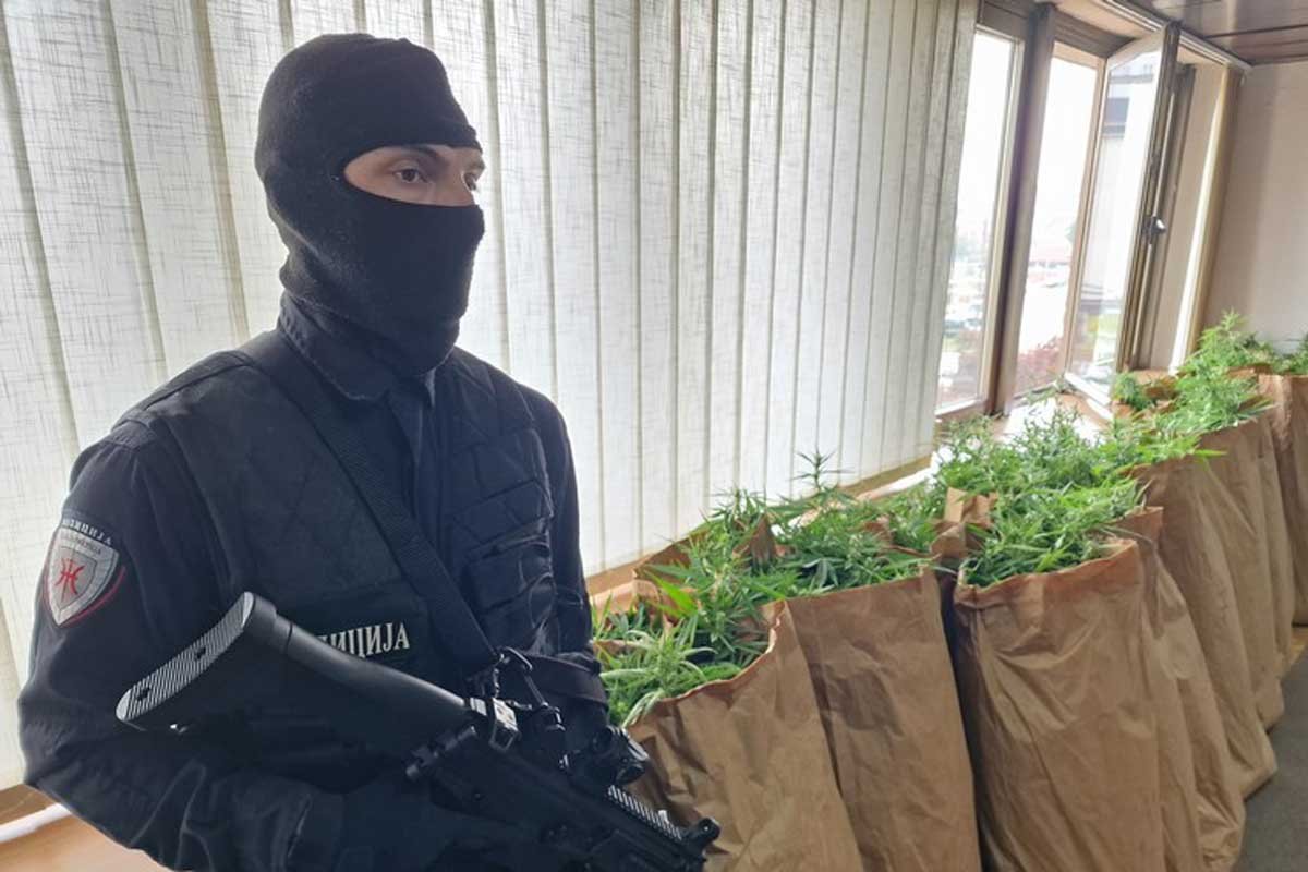 Zaplijenjeno 172 kilograma droge u Loparama