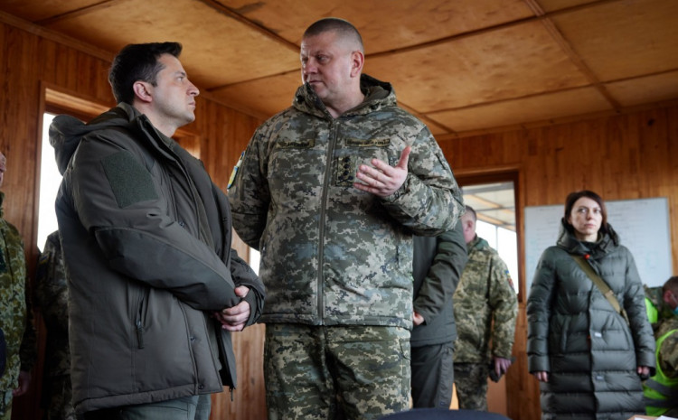 Zelenski naredio komandantu oružanih snaga Ukrajine da 