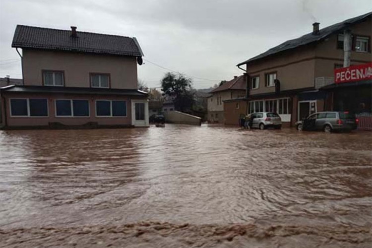 Štete od poplave oko 3,5 miliona KM u Istočnoj Ilidži