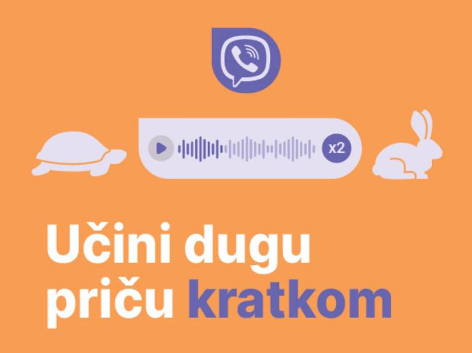 Viber predstavio novu funkciju - brzo preslušavanje glasovnih poruka