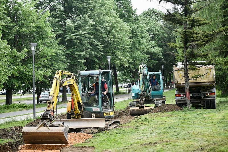 NOVI SADRŽAJ ZA REKREATIVCE Počela izgradnja trim staze uz Istočni tranzit