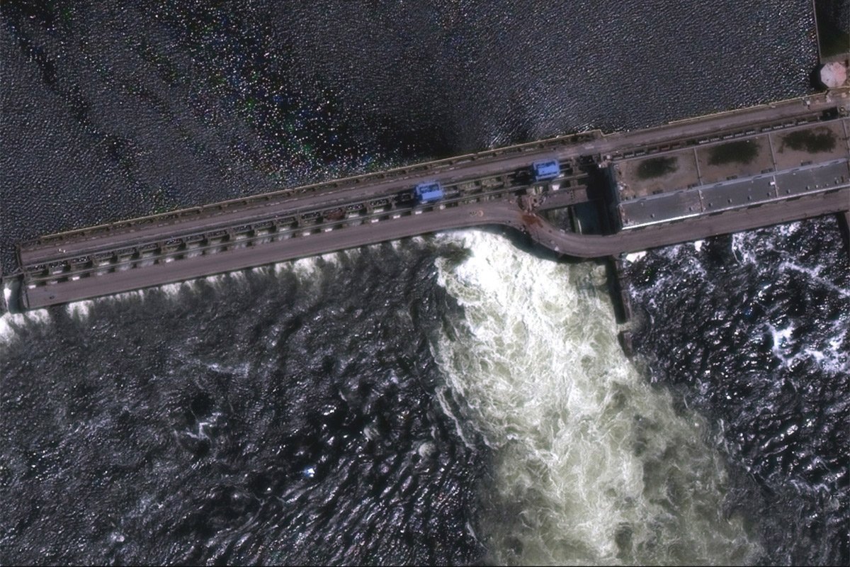 Ukrajina tvrdi: Imamo dokaz da su Rusi raznijeli branu