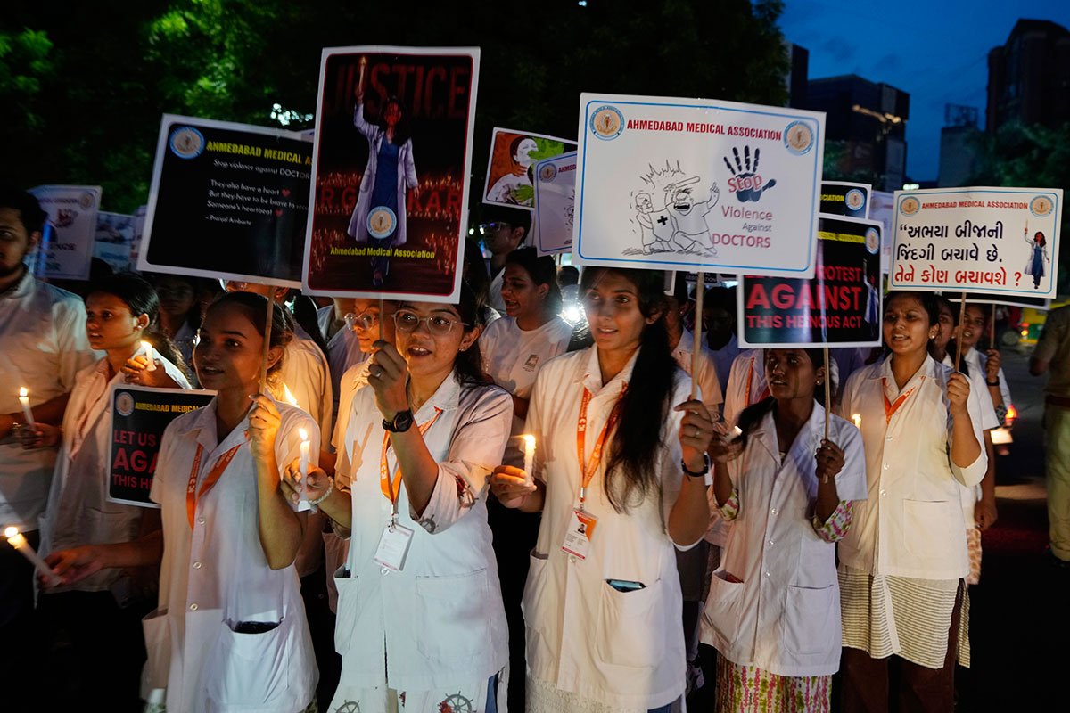 Indijski ljekari traže pravdu za ubijenu kolegicu