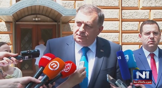 Dodik komentarisao sastanak sa Liz Tras: Rekao sam joj da je BiH nefunkcionalna i propala država jer postoji miješanje i njihove vlade. Dao sam joj Aneks 10