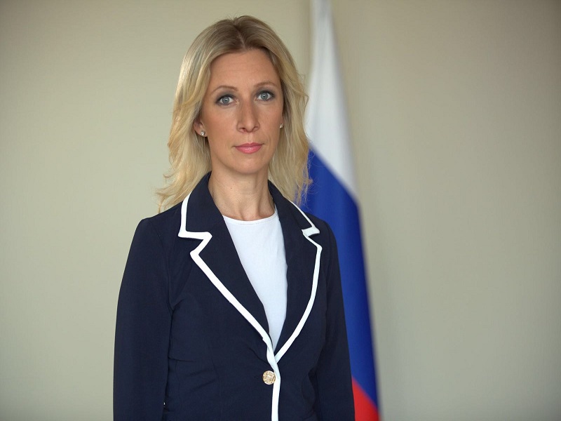 Zaharova ukazala na 