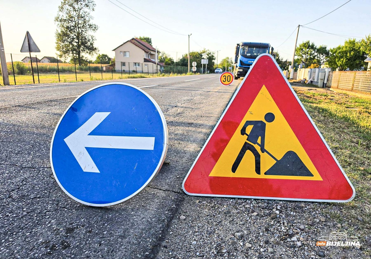 Obustava saobraćaja u Palama