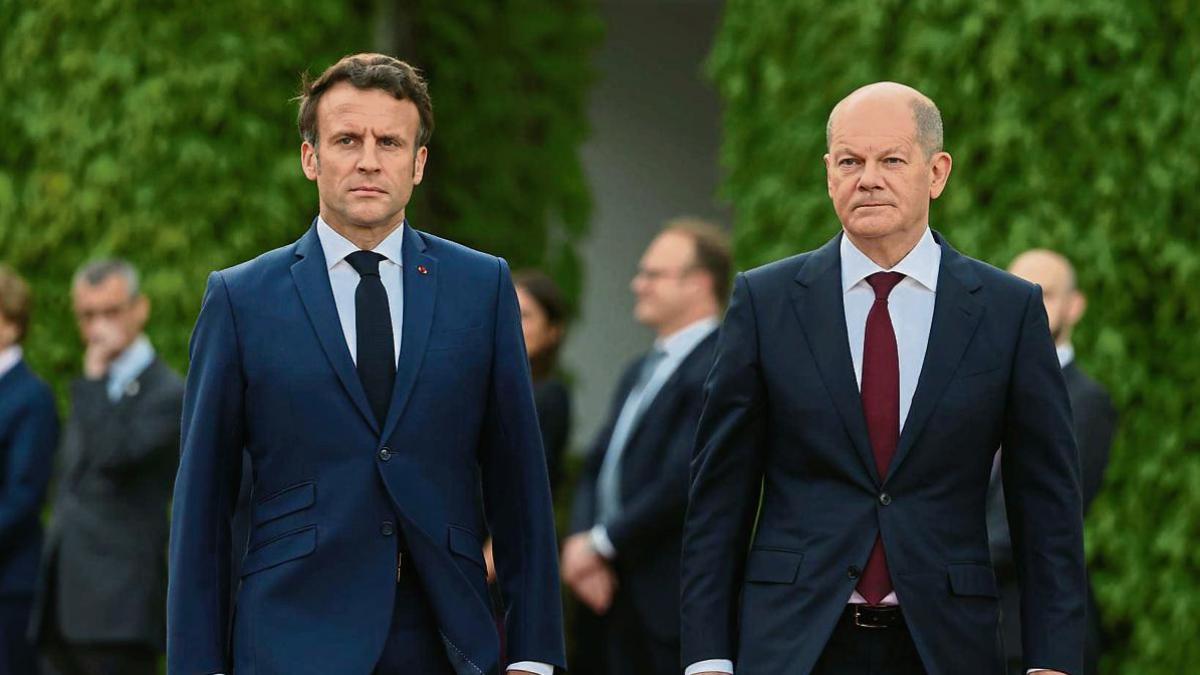  Makron i Šolc zajedno 