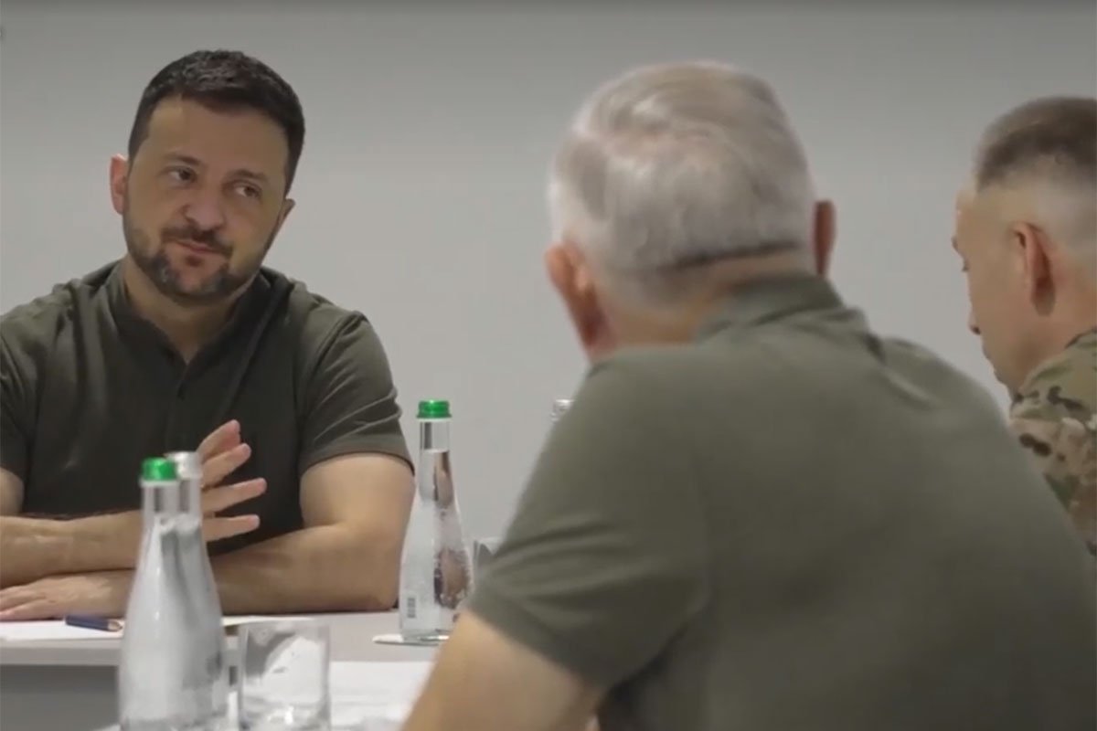 Zelenski iznenada na granici sa Kurskom: 