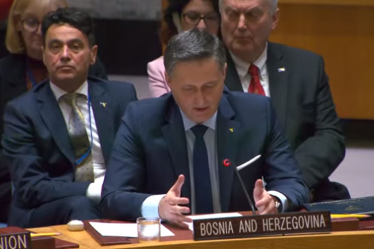 Bećirović u SB UN izjavio: Pet obmana koje plasiraju vlasti Republike Srpske