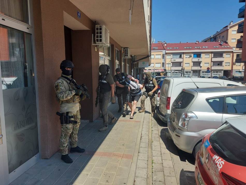 U Banjaluci uhapšen Dejan Rovčanin, vođa kriminalne narko grupe iz Crne Gore (VIDEO)