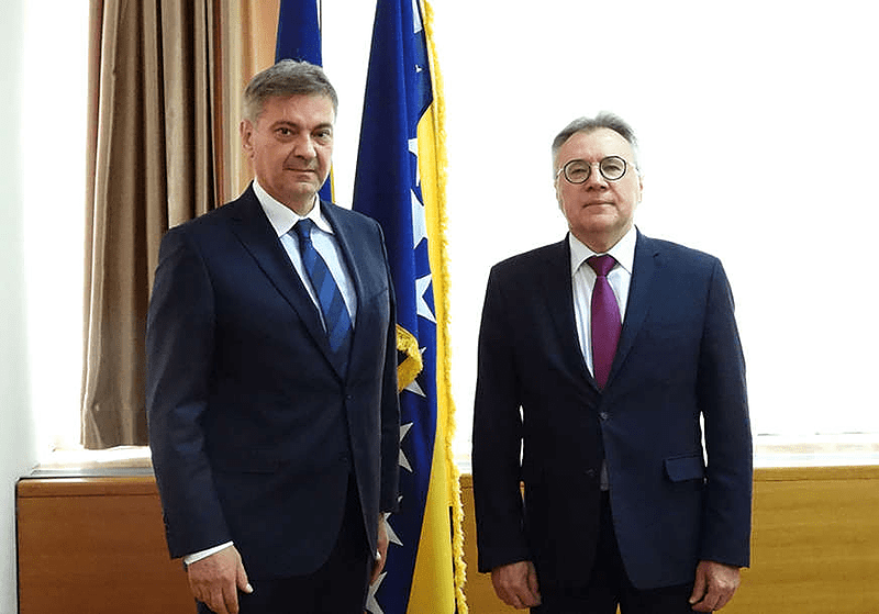 Sastanak Zvizdića i Kalabuhova: Ima prostora za unapređenje ekonomske saradnje BiH i Rusije