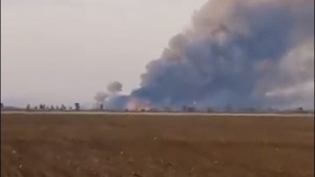 Ukrajina: Uništili smo skladište streljiva pod ruskom okupacijom u Hersonu (VIDEO)