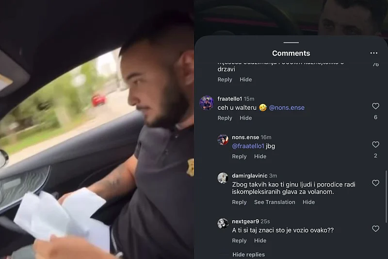 Vozač ismijava kaznu za brzu vožnju u Sarajevu: 