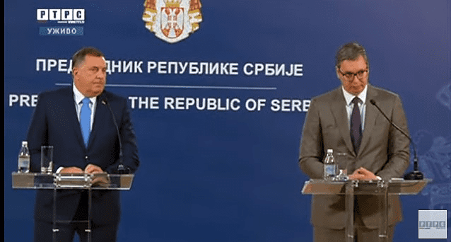 PITALI IH O SREBRENICI Dodik negirao genocid, Vučić odgovorio pričom o Jasenovcu