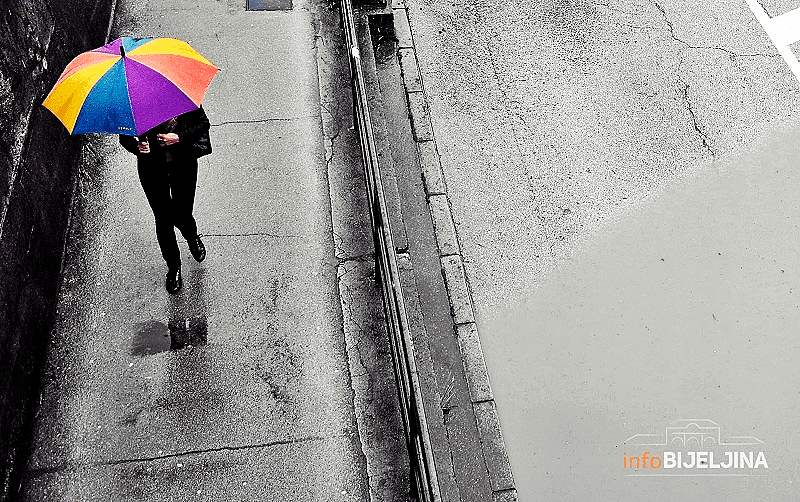 Danas kiša, na planinama snijeg