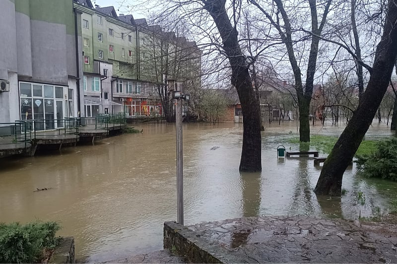 Vodostaji rastu u Unsko-sanskom kantonu, najteža situacija u Sanskom Mostu