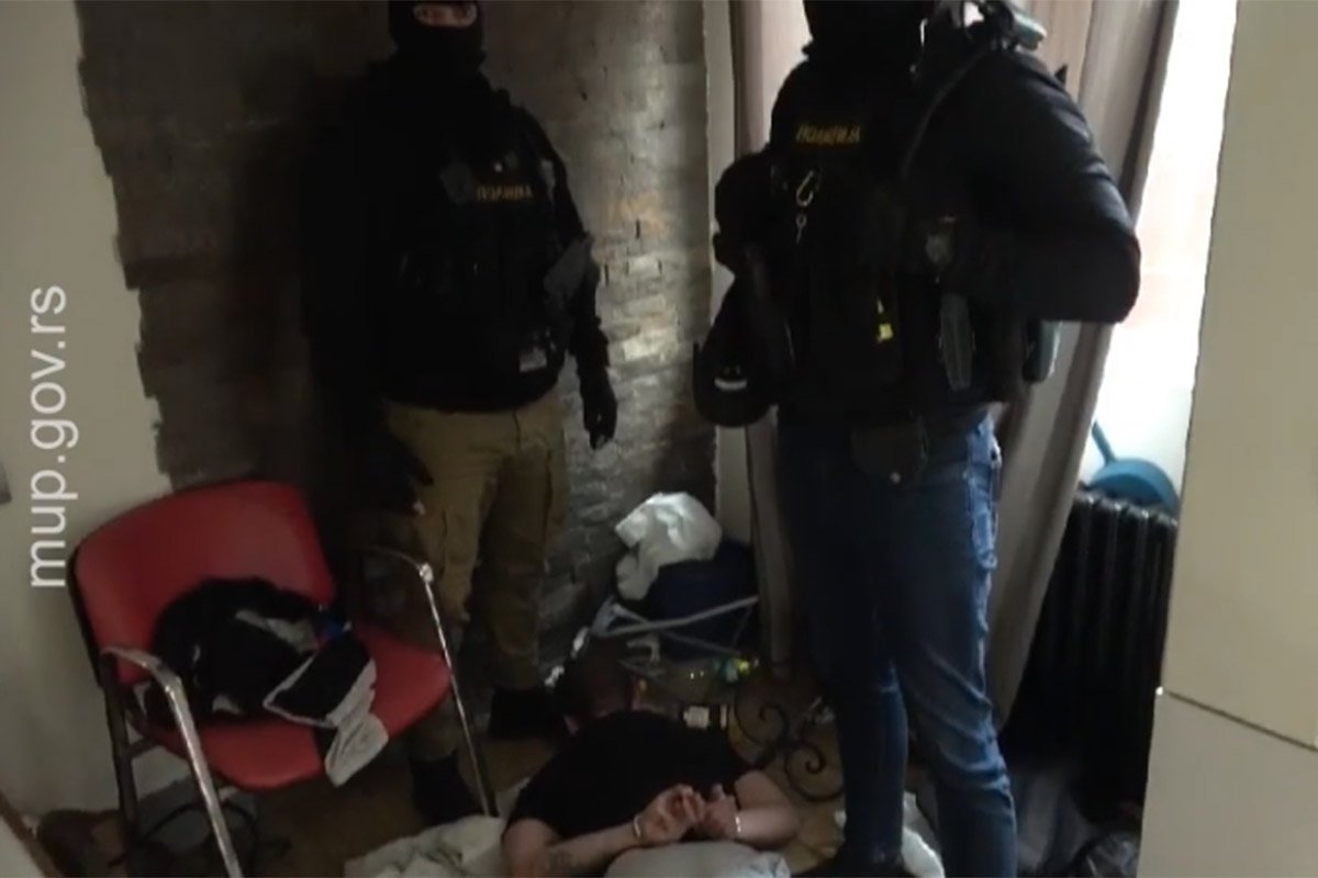 MUP objavio snimak hapšenja osumnjičenih za ubistvo Ranka Eskobara (VIDEO)