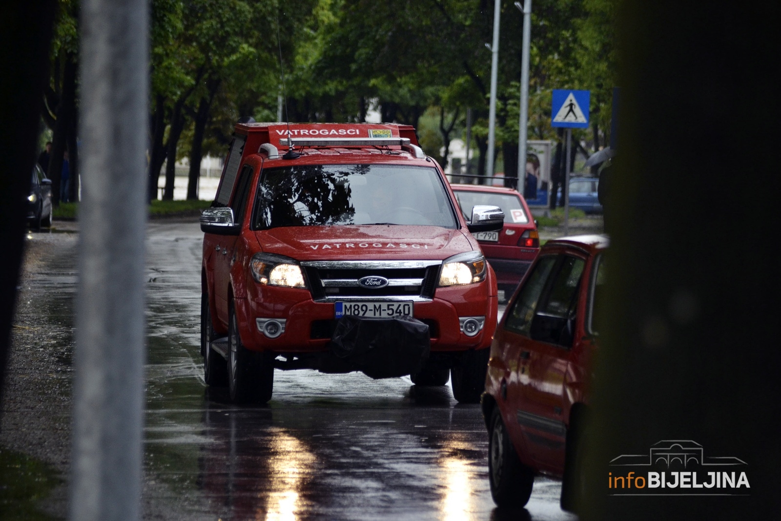 Izbio požar u podrumu zgrade u Sarajevu