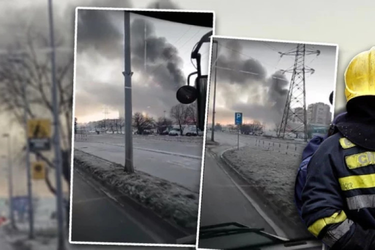 Gori Kineski tržni centar u Beogradu, požar gasi više od 50 vatrogasaca (VIDEO)