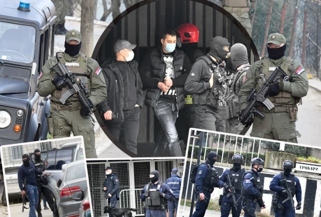 SVAKOG PRIPADNIKA KLANA ČUVALA SU PO TRI STRAŽARA! Ovako je izgledalo pripremno ročište klanu Velje Nevolje