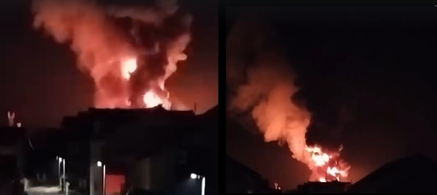 U Banjaluci gori skladište firme Tropik