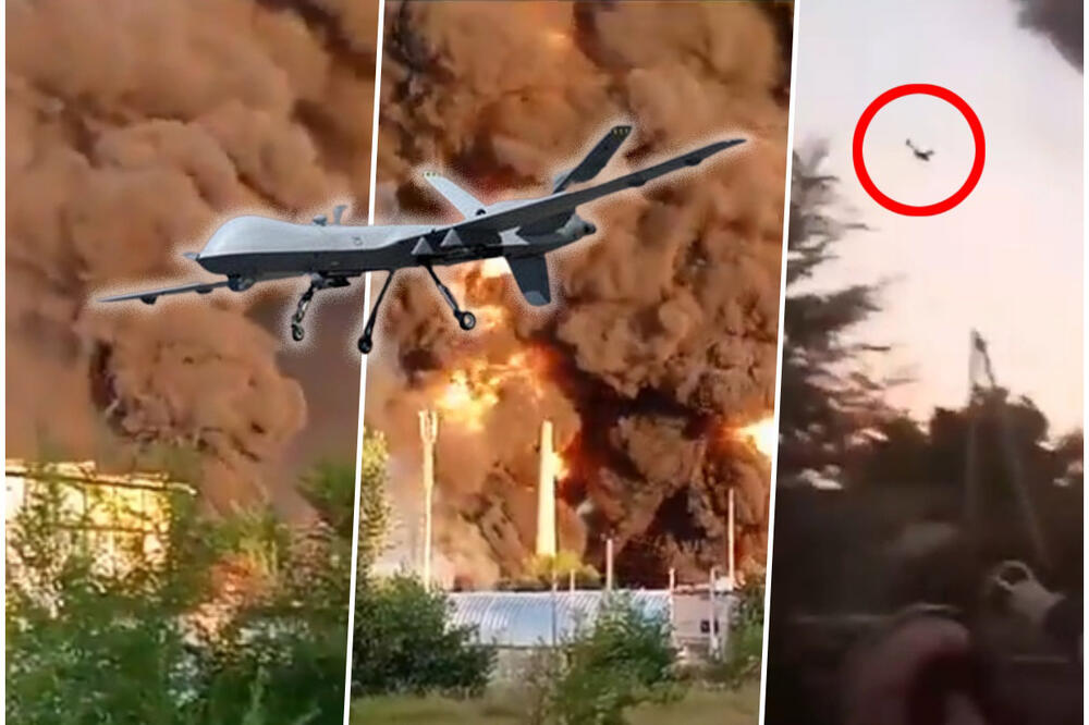 UKRAJINSKA OSVETA, GORI NAFTNI DEPO U RUSIJI, IMA MRTVIH! Masovni udari dronovima nakon napada na dječiju bolnicu u Kijevu (VIDEO)