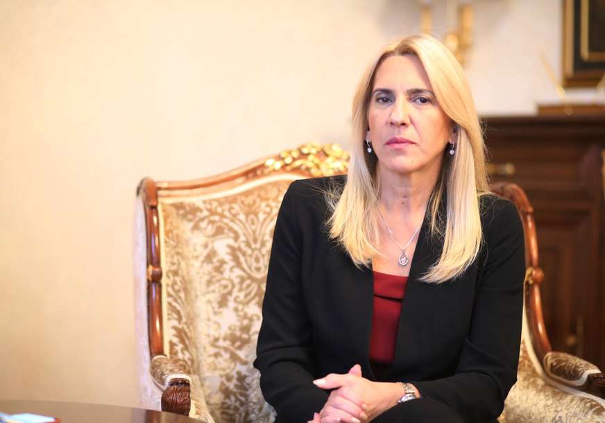 Cvijanovićeva uputila čestitke MUP RS povodom krsne slave 