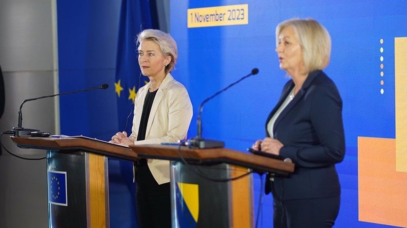Poruka predsjednice Evropske komisije „Želimo da BiH uspije na svom putu ka učlanjenju u EU“