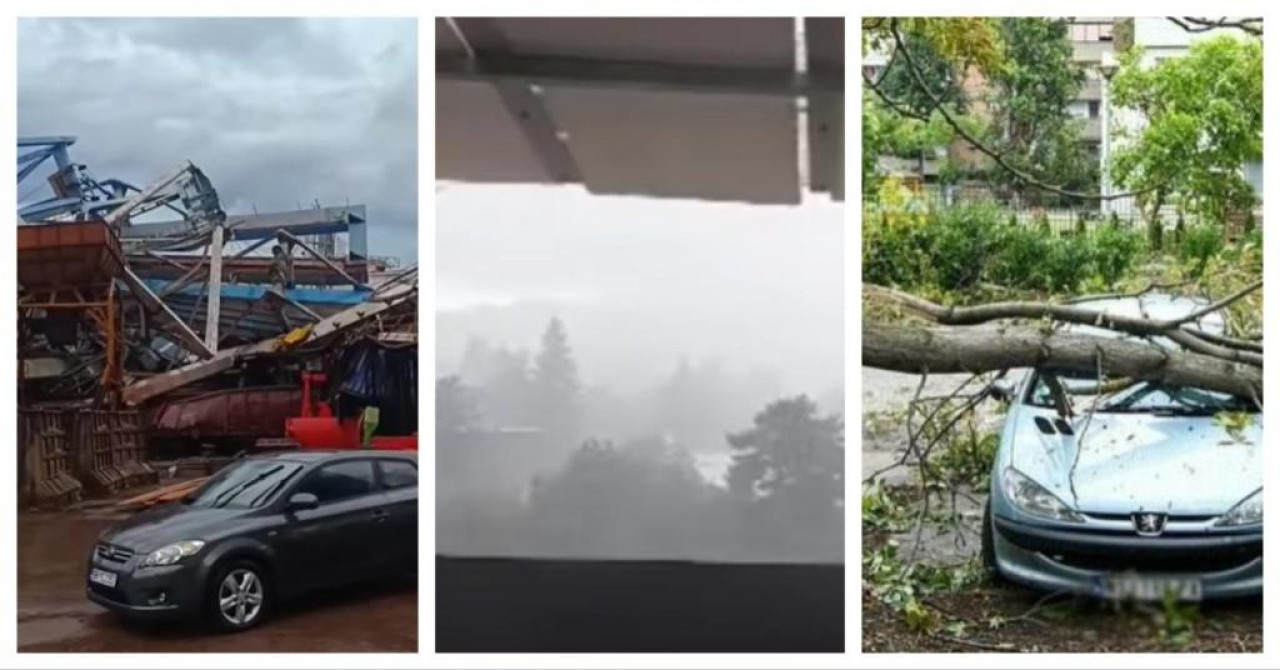 Nevrijeme poharalo Crnu Goru, vjetrovi od 200 km/h pomeli Luku Bar, ima i mrtvih (VIDEO)