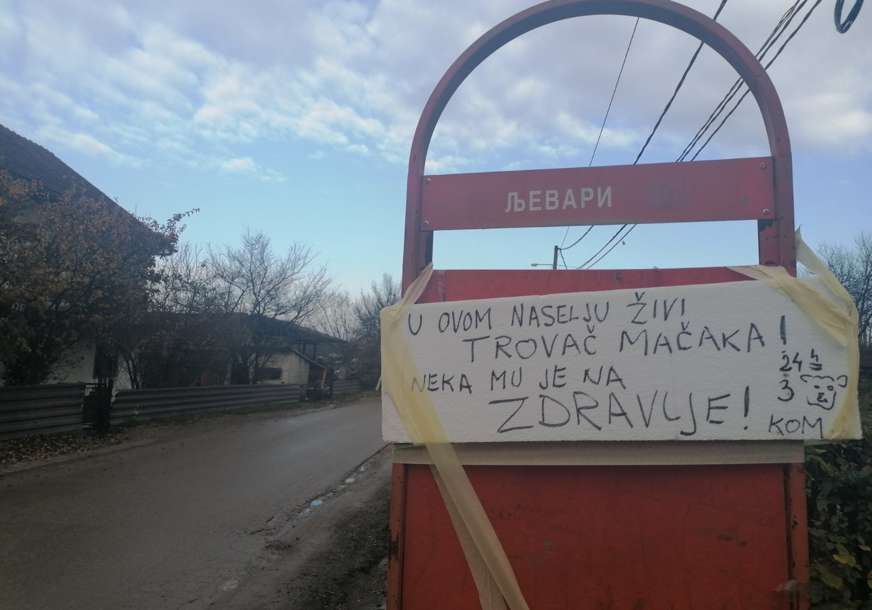“Ovdje živi TROVAČ MAČAKA“ Mještani banjalučkog naselja zabrinuti za živote svojih ljubimaca