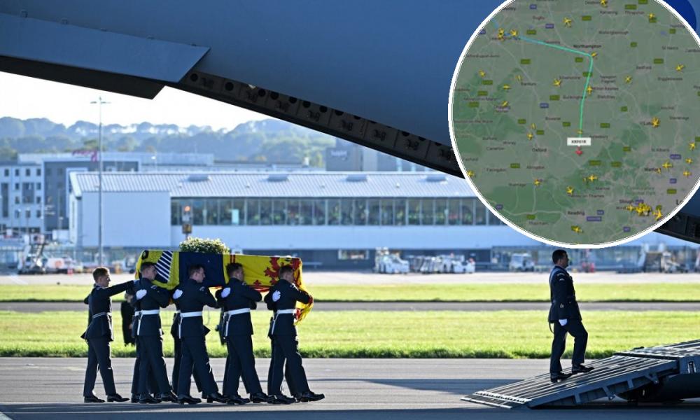 Posljednji let kraljice Elizabete iz Edinburga do Londona pratilo najviše ljudi u istoriji