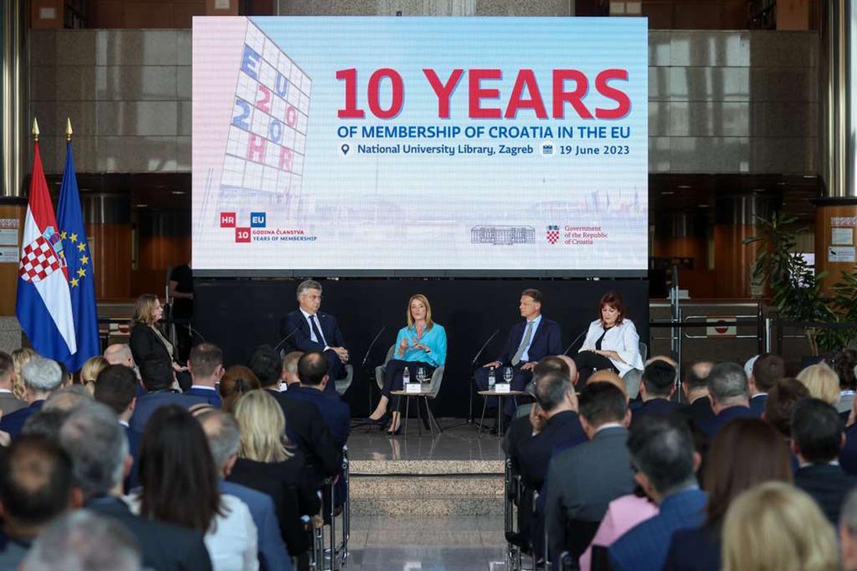 Hrvatska za deceniju članstva u EU dobila 25 milijardi evra