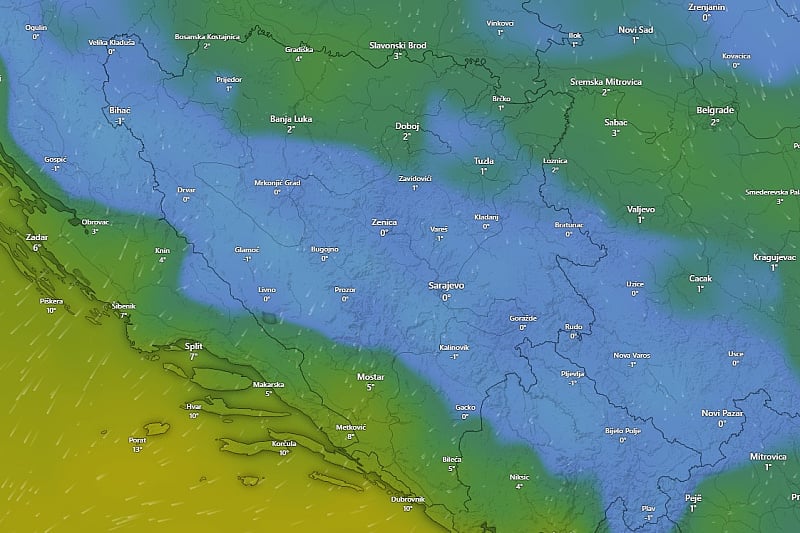 Meteorolozi: Prvih 10 dana februara temperature u BiH umjerene, no zimu još ne treba 