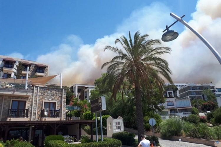 Drama turista iz BiH u Turskoj: Požar buknuo iznad hotela