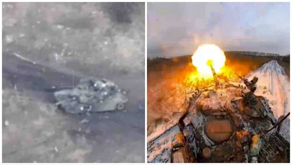 SUKOB AMERIČKOG I RUSKOG OKLOPA: T-72B3 je prvim hicem uništio tenk Abrams na Avdejevskom pravcu /VIDEO/