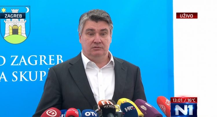 Milanović: Hrvati u BiH kao zadnji jadnici sakupljaju mrvice sa stola