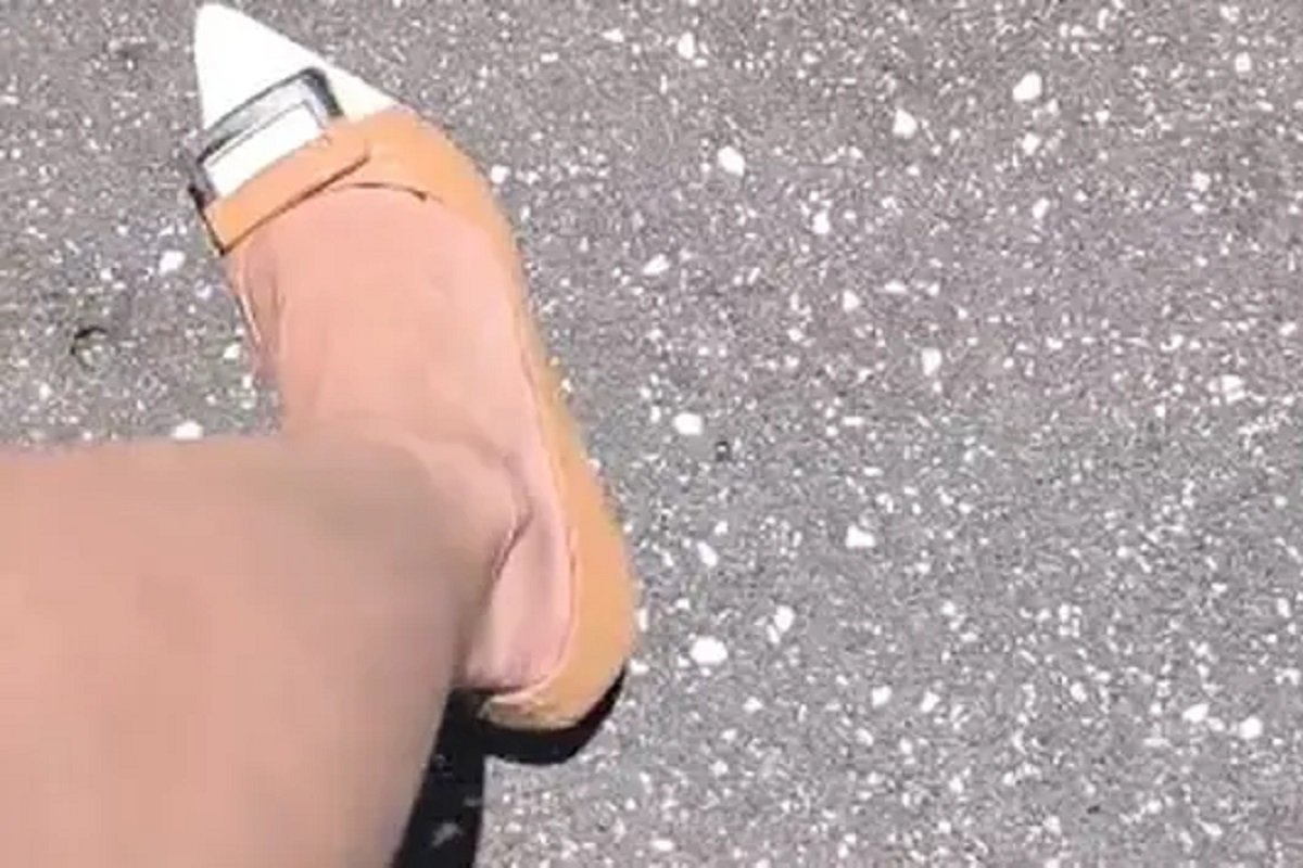 Paklene vrućine u Beogradu: Topi se asfalt (VIDEO)