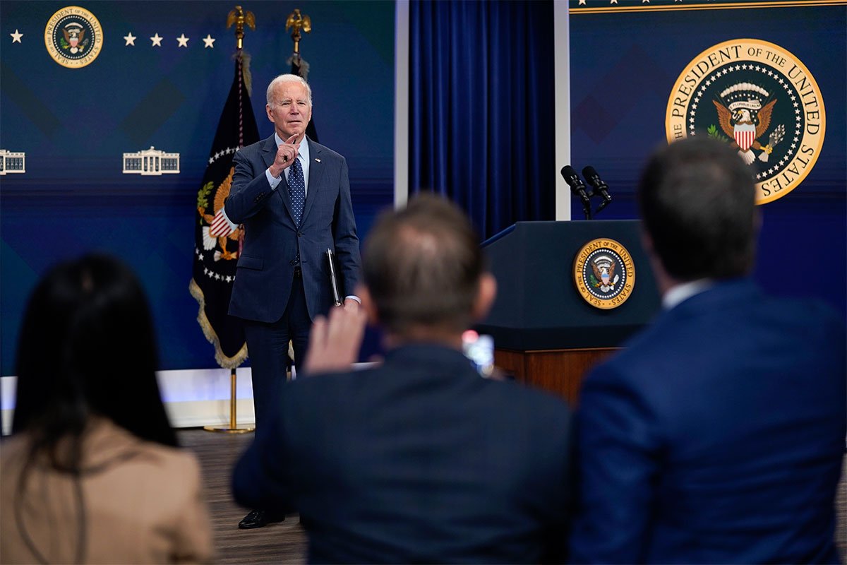 Bajden odlazeći sa konferencije: Čovječe, ostavi me na miru (VIDEO)