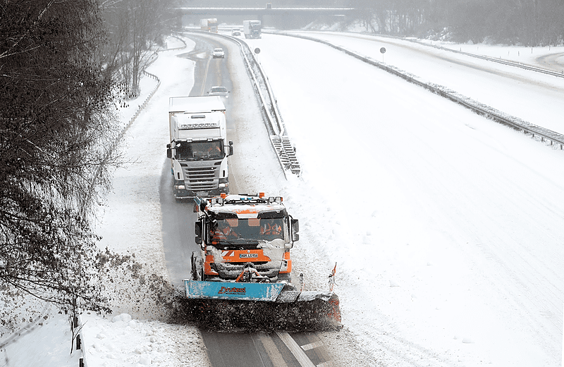 Polarni talas paralisao Njemačku: 