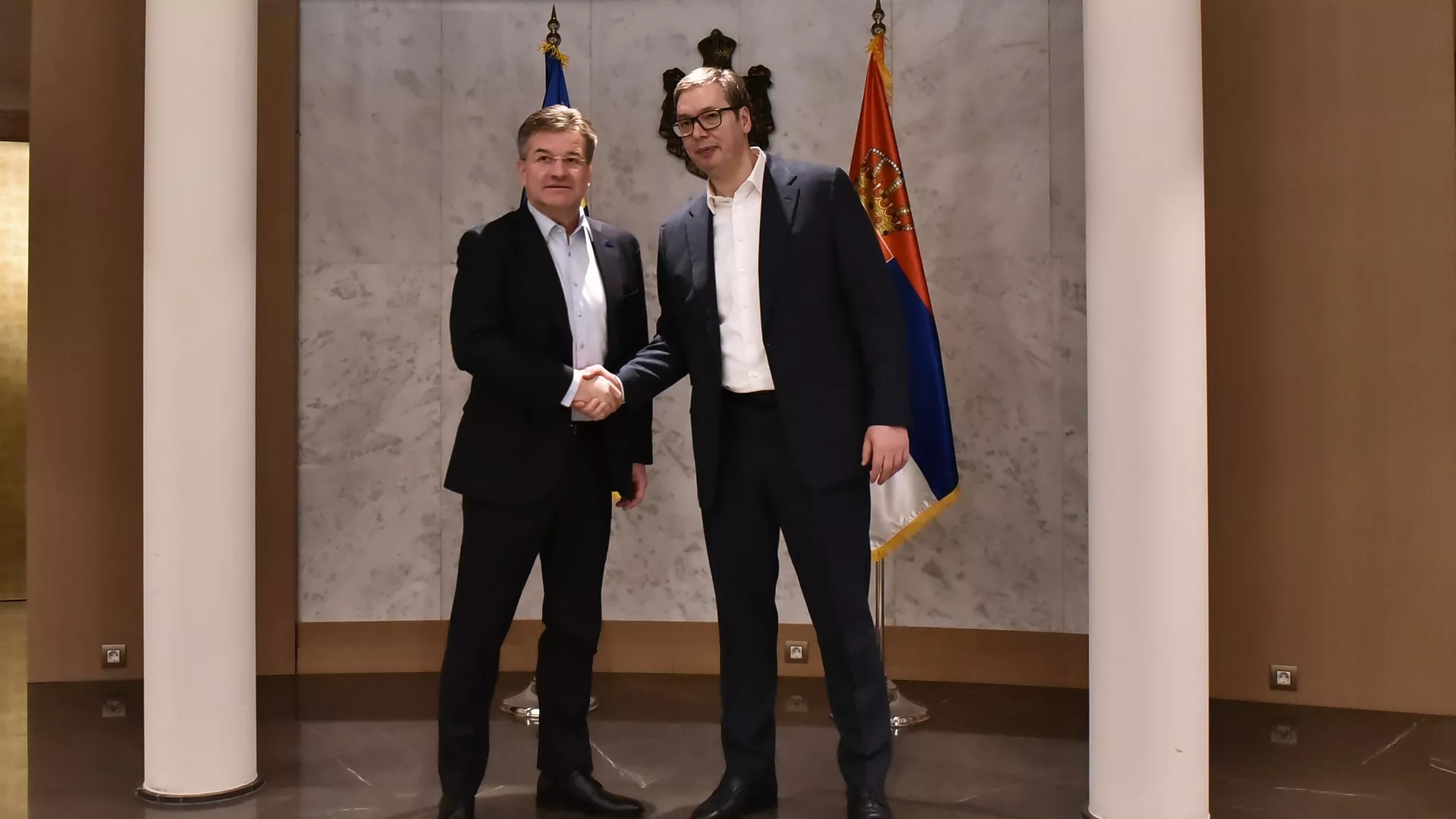Vučić sa Lajčakom: Formiranje ZSO preduslov za normalizaciju odnosa