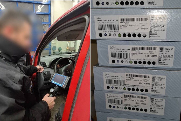 Oduzeta medicinska oprema i duvan vrijedni više od 56.000 KM