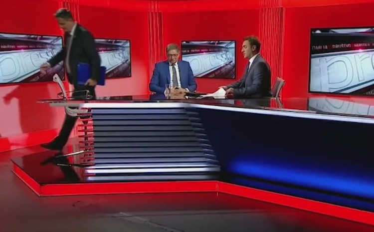 Denis Bećirović napustio Pressing jer se na sučeljavanju nije pojavio Bakir Izetbegović /VIDEO/