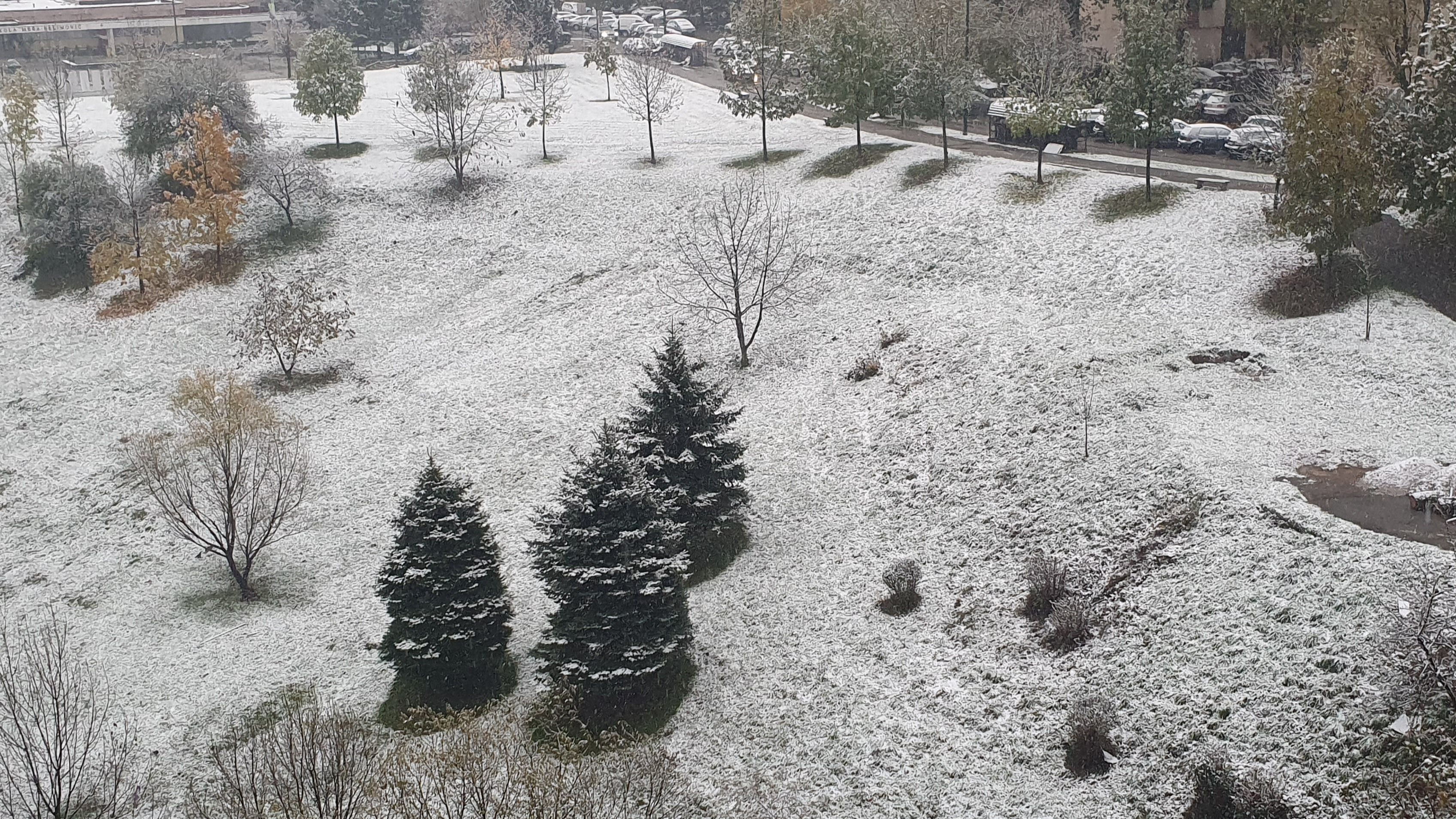 U Sarajevu pao prvi snijeg