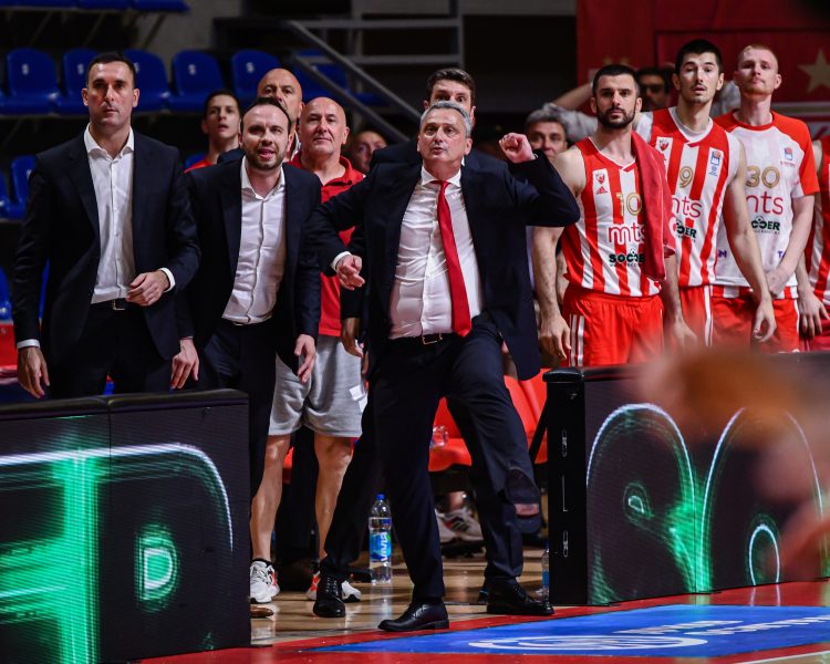 ABA liga: Zvezda poslije prekida i pražnjenja dvorane odbranila titulu