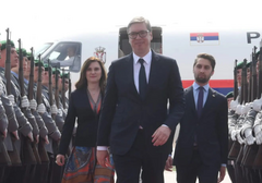 Vučić se sastao u Berlinu sa Šolcom