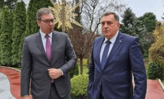 Dodik se sastao sa Vučićem