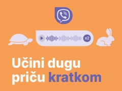 Viber predstavio novu funkciju - brzo preslušavanje glasovnih poruka