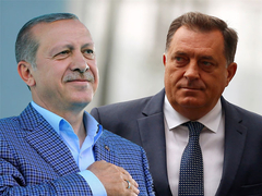 Dodik sa Erdoganom na aerodromu u Antaliji (VIDEO)